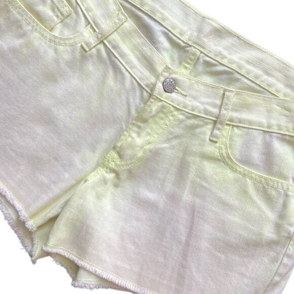 Old Navy Diva Neon cut off jean shorts Size 4 - Picture 5 of 14
